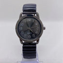 Relógio Feminino de pulso Quartz Pulseira Elástica analógico Redondo Dourado e Rose breto prata Moda Blogueira