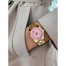 Relógio Feminino Dourado Quartz