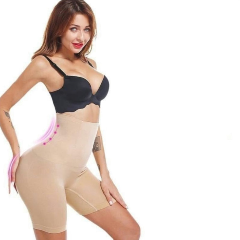 Cinta Shorts Modeladora 4 Barbatanas de AÇO Compressão