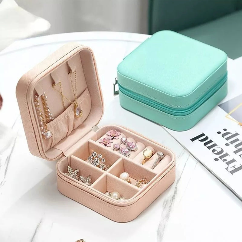 Porta Joia De Bolsa Para Viagem Portátil