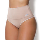 Kit 4 Calcinhas Cinta Modeladora Cós Alto Redutora De Medidas Seca Barriga Compreensão