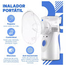 Nebulizador Ultrassônico inalador portátil a pilha e bivolt