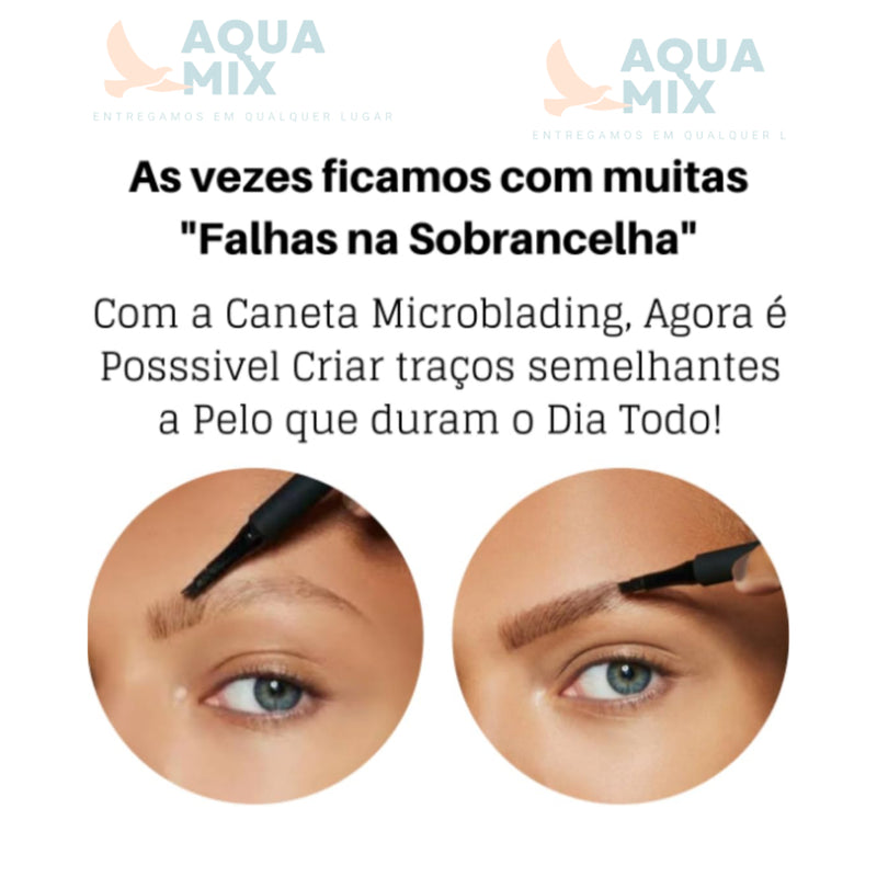 Caneta para Sobrancelhas À Prova D 'água fio a fio