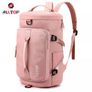 Mochila Bolsa De Viagem Academia Sport Com Bolso Impermeável Espaço Calçados Alça Lateral 30L Capacidade