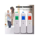 Termômetro Digital de Raios Infravermelhos Testa Medição Temperatura Bebês Adultos