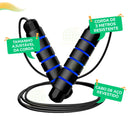 Corda De Pular Cross 3 Metros Ajustavel Fit Treino Academia