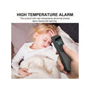 Termômetro Digital de Raios Infravermelhos Testa Medição Temperatura Bebês Adultos