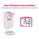 Monitor De Frequência Cardíaca Para Bebês Uso Doméstico Display De Gravidez Detector De Som Fetal Bebê