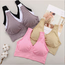 Kit Com 3 Sutiã Top Regata Com Bojo